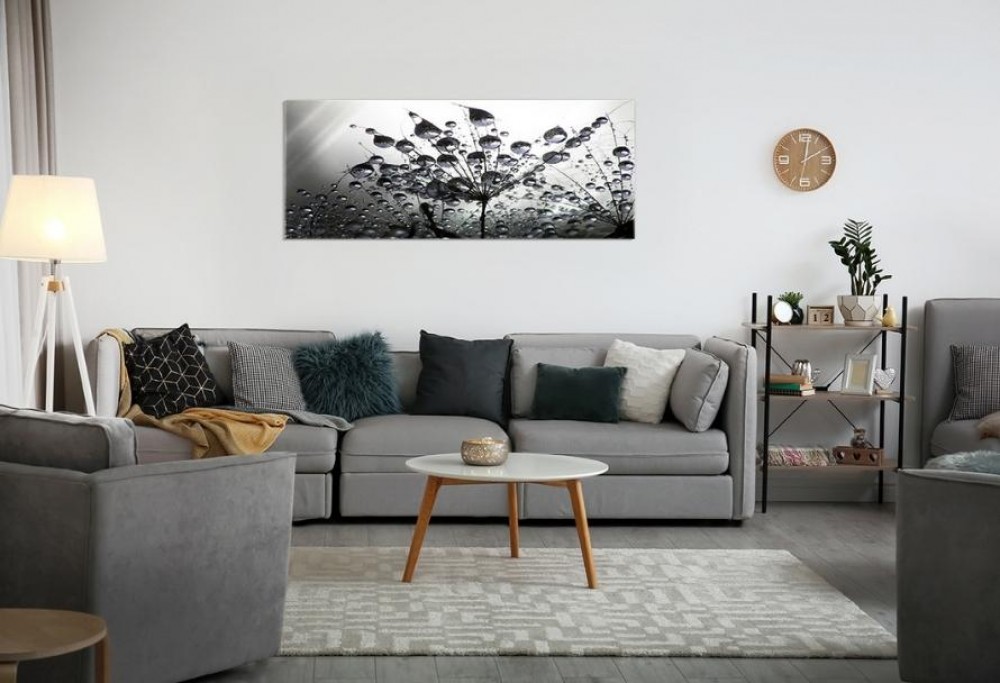 Sivá obývačka