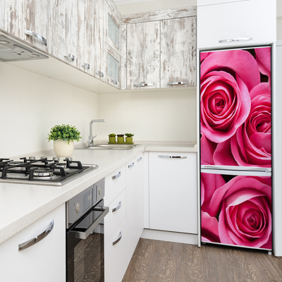 Foto tapeta na chladničku Ružové ruže