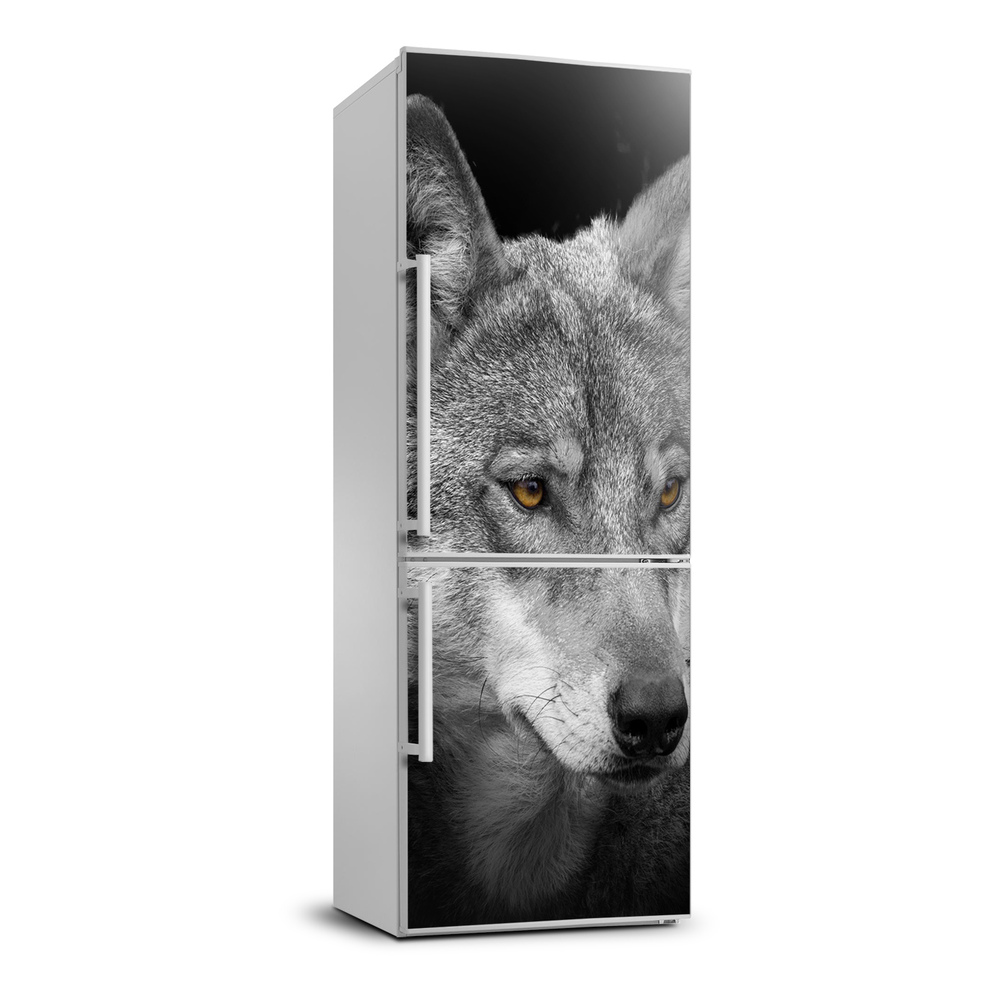 Nálepka fototapeta chladnička Portrét vlka