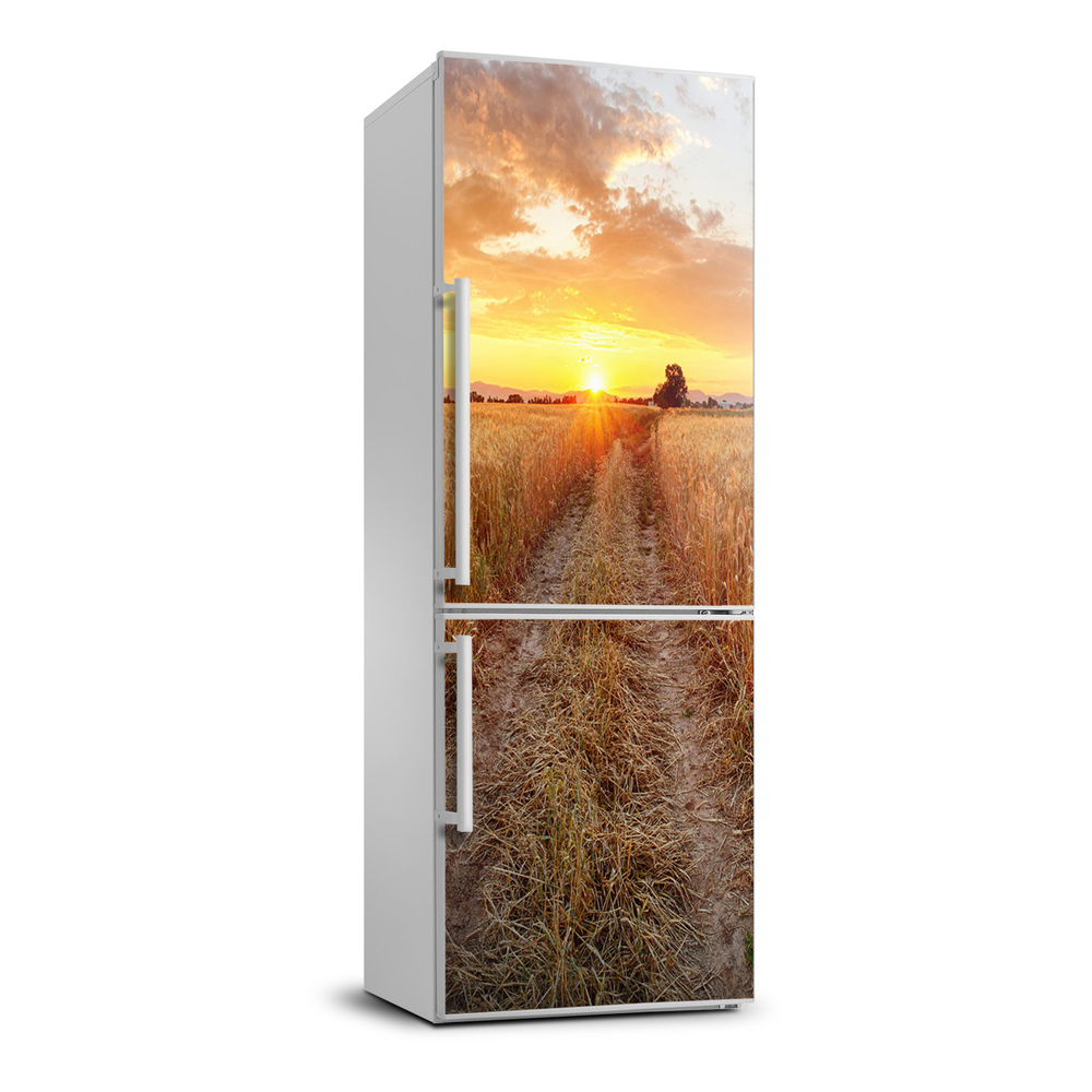 Nálepka tapeta na chladničku Pole pšenice