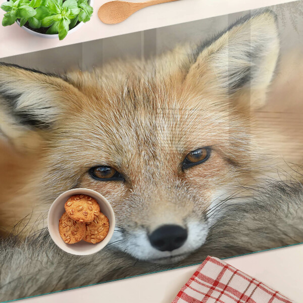 Doska na krájanie Mladá líška červená