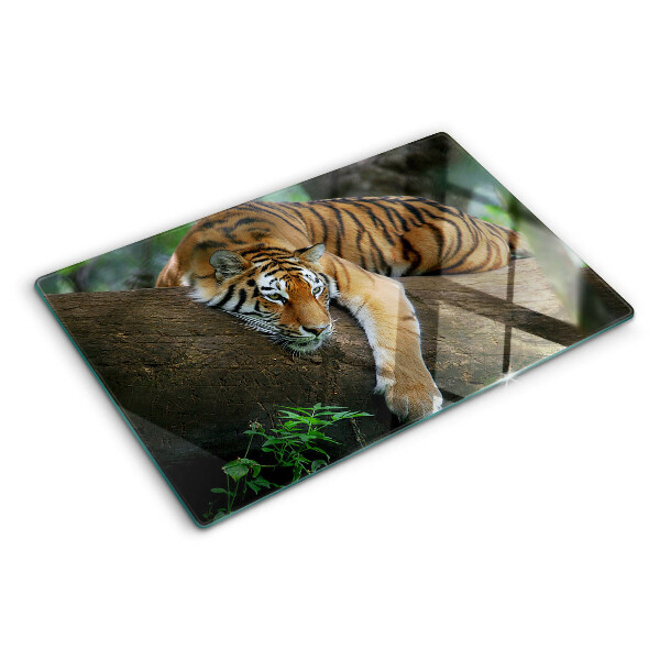 Doska na krájanie Tiger na kmeni stromu