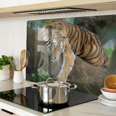 Doska na krájanie Tiger na kmeni stromu