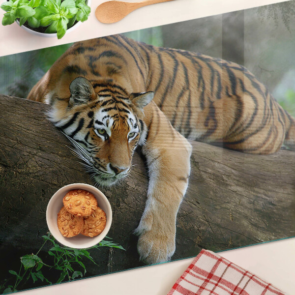 Doska na krájanie Tiger na kmeni stromu
