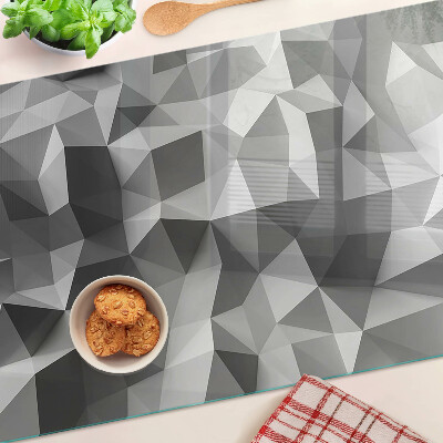 Sklenená doska na krájanie Abstraktný geometrický vzor