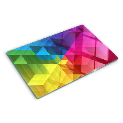 Doska na krájanie Farebná geometria v trojuholníkoch