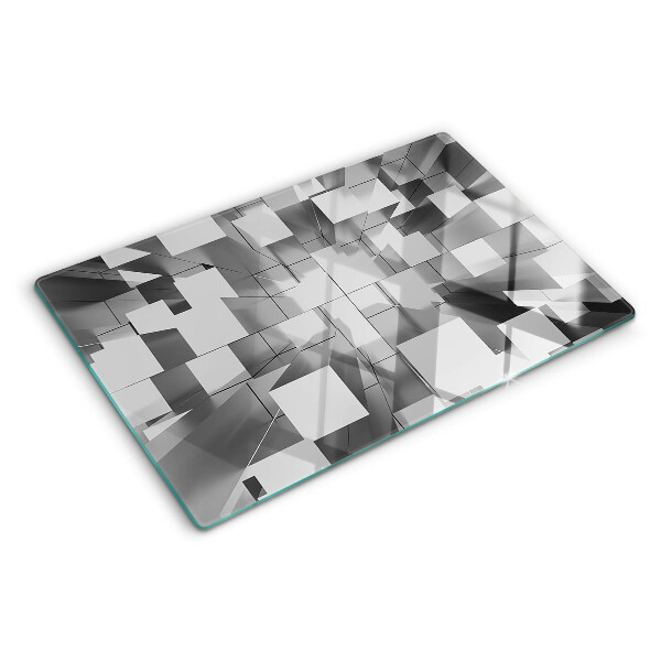 Sklenená doska na krájanie Abstraktné geometrické tvary