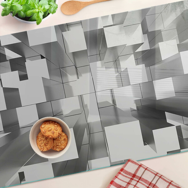 Sklenená doska na krájanie Abstraktné geometrické tvary