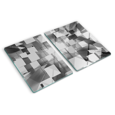 Sklenená doska na krájanie Abstraktné geometrické tvary