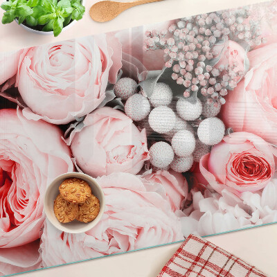 Doska na krájanie Ruže v odtieňoch ružovej