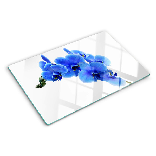 Doska na krájanie Modré orchidey