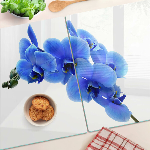 Doska na krájanie Modré orchidey