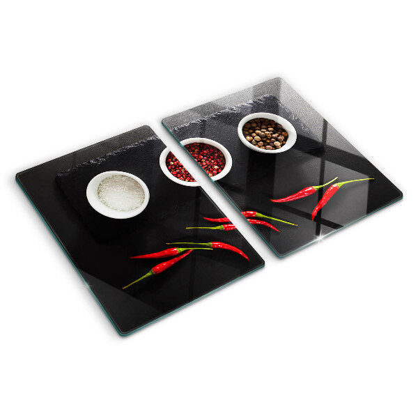 Doska na krájanie Korenie a červená paprika