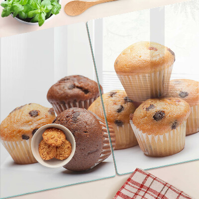 Doska na krájanie Čokoládové a vanilkové muffiny