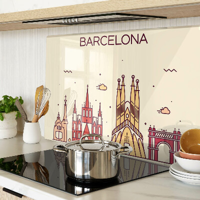 Doska na krájanie Barcelona a jej architektúra
