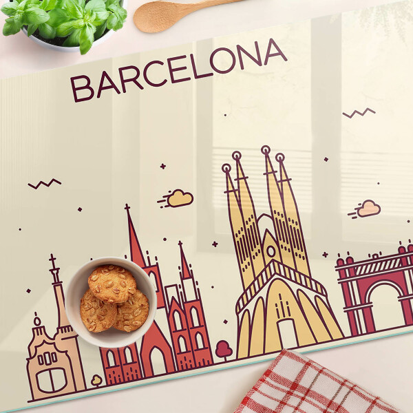 Doska na krájanie Barcelona a jej architektúra