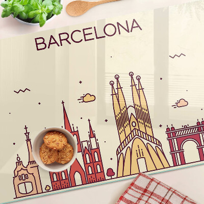 Doska na krájanie Barcelona a jej architektúra