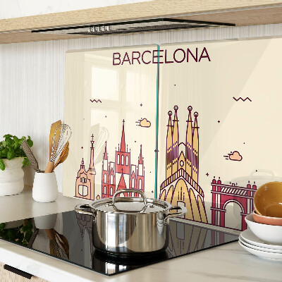 Doska na krájanie Barcelona a jej architektúra