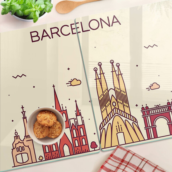 Doska na krájanie Barcelona a jej architektúra