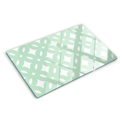 Doska na krájanie Geometrické vzory v pastelových farbách
