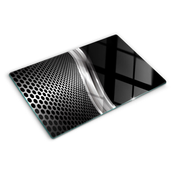 Sklenená doska na krájanie Futuristický vzor s vlnami