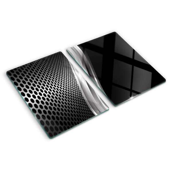 Sklenená doska na krájanie Futuristický vzor s vlnami