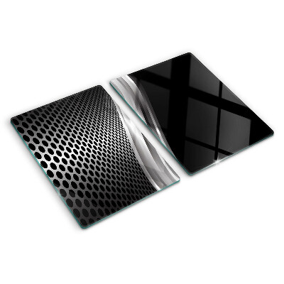 Sklenená doska na krájanie Futuristický vzor s vlnami