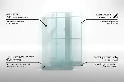 Sklenená doska na krájanie 