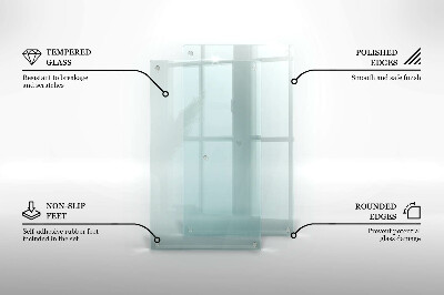 Sklenená doska na krájanie 