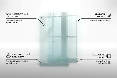 Sklenená doska na krájanie 