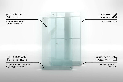 Sklenená doska na krájanie 