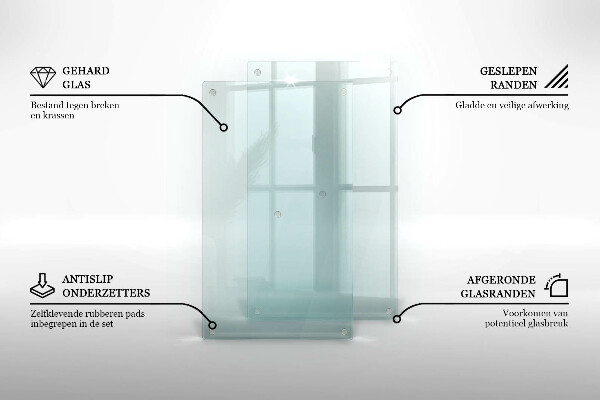 Sklenená doska na krájanie 