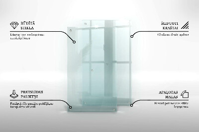 Sklenená doska na krájanie 