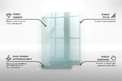 Sklenená doska na krájanie 