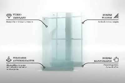 Sklenená doska na krájanie 