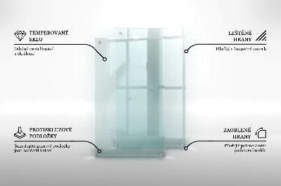 Sklenená doska na krájanie 