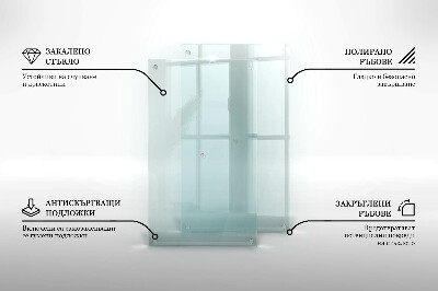 Sklenená doska na krájanie 