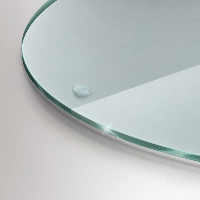 Sklenená doska na krájanie Sklenená doska na krájanie priehľadná okrúhla