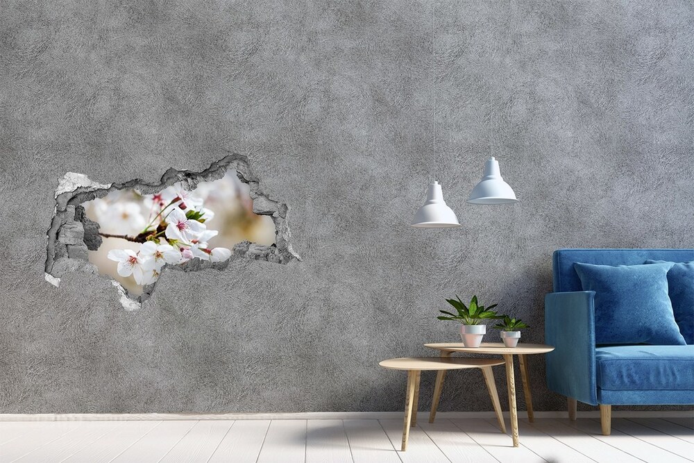 Samolepiaca nálepka na stenu Čerešňové kvety