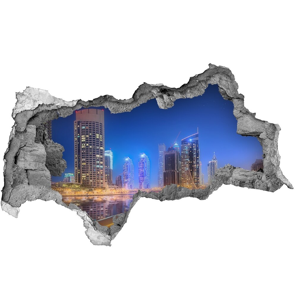 Fototapeta diera na stenu Dubaj
