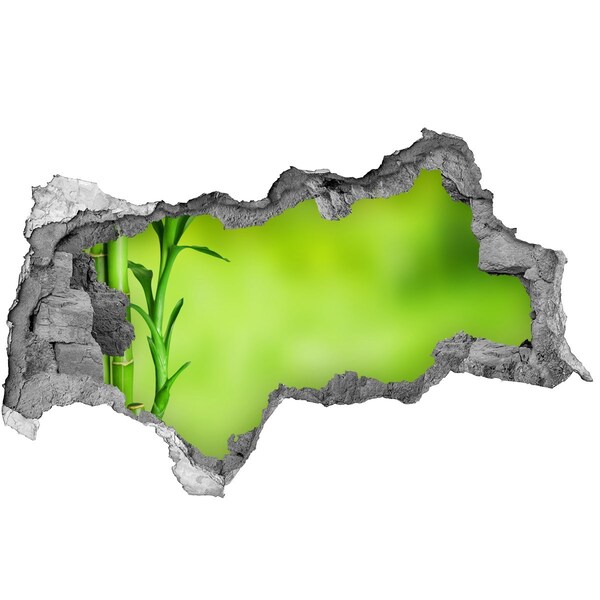 Samolepiaca nálepka na stenu Zelená oáza za múrom