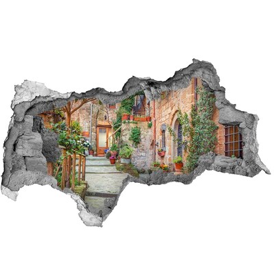 Fototapeta diera na stenu Očarujúce mestečko v Toskánsku