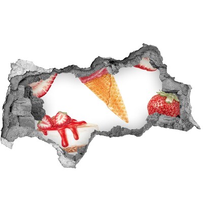 Samolepiaca nálepka betón Sladké radosti leta