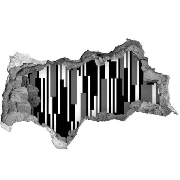 Fototapeta diera na stenu Moderné umenie na stene