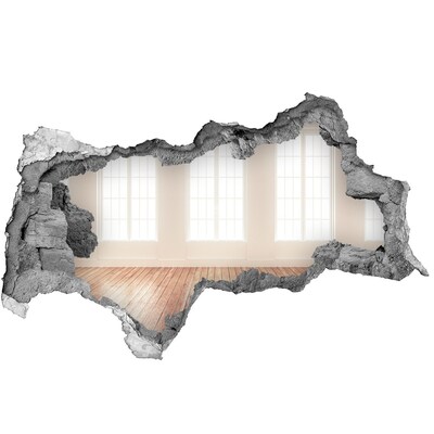 Samolepiaca diera na stenu Interiér s výhľadom na slnko