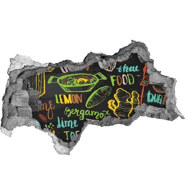 Fototapeta diera na stenu Inšpirácie do kuchyne