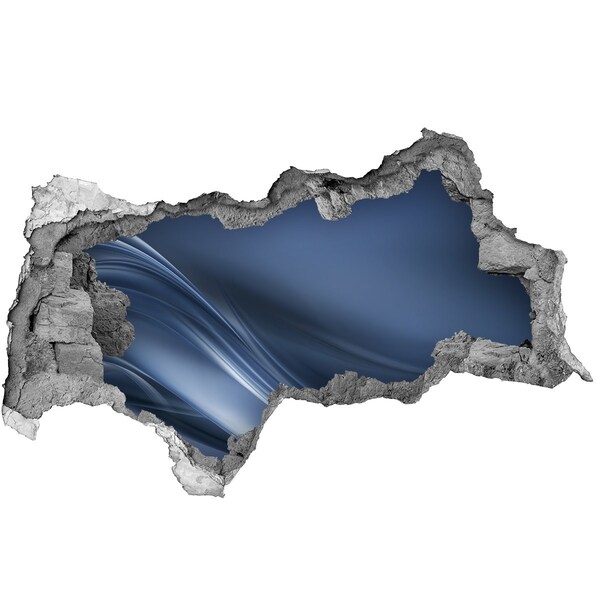 Samolepiaca diera na stenu Diera v stene s výhľadom na oblohu