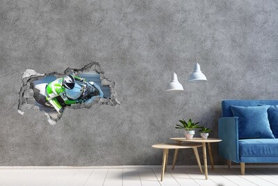 Fototapeta diera na stenu 3D Motocyklový závod