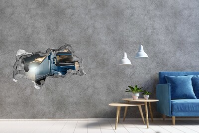 Foto fotografie diera na stenu Kamión na ceste