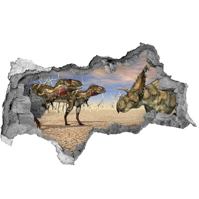 Diera 3D fototapeta nálepka Dinosaury v prehistorickom svete